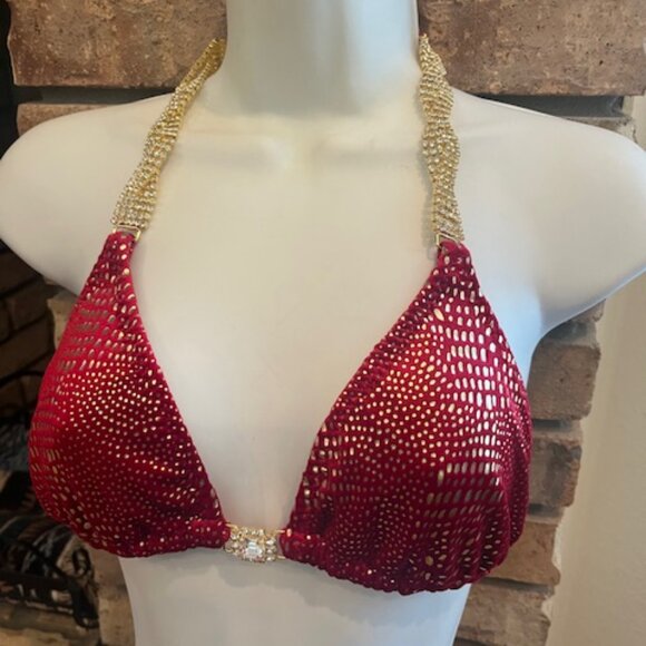 Figure Physique Bodybuilding Competiton NPC Contest Posing Suit - Picture 4 of 5